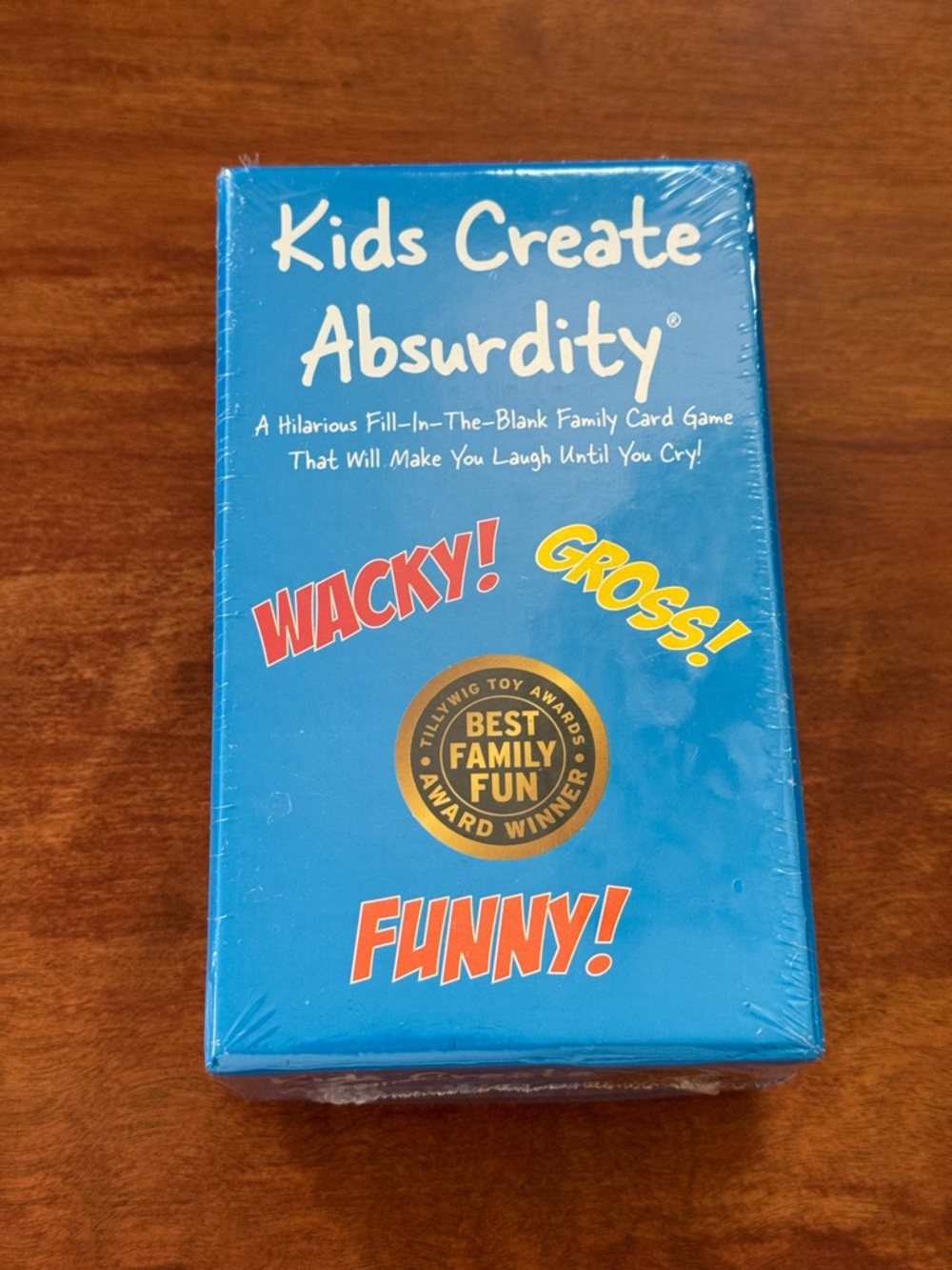 Kids Create Absurdity Family Card Game NEW Factory Sealed